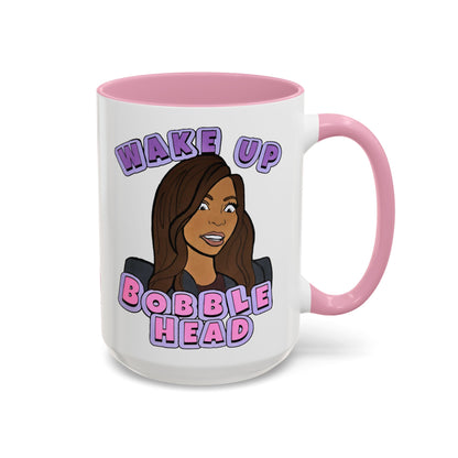 RHOSLC "Wake Up Bobblehead!", Ceramic Mug, (11oz, 15oz) featuring Mary Cosby