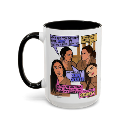 RHOSLC Zen State, Ceramic Mug, (11oz, 15oz)  featuring Lisa Barlow, Angie K, Britani Bateman, and Meredith Marks
