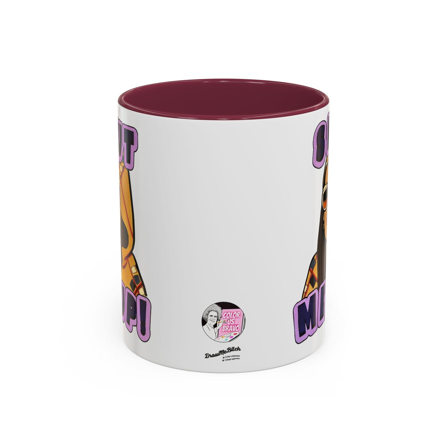 RHOSLC Shut Me Up!, Ceramic Mug, (11oz, 15oz) Featuring Mary Cosby