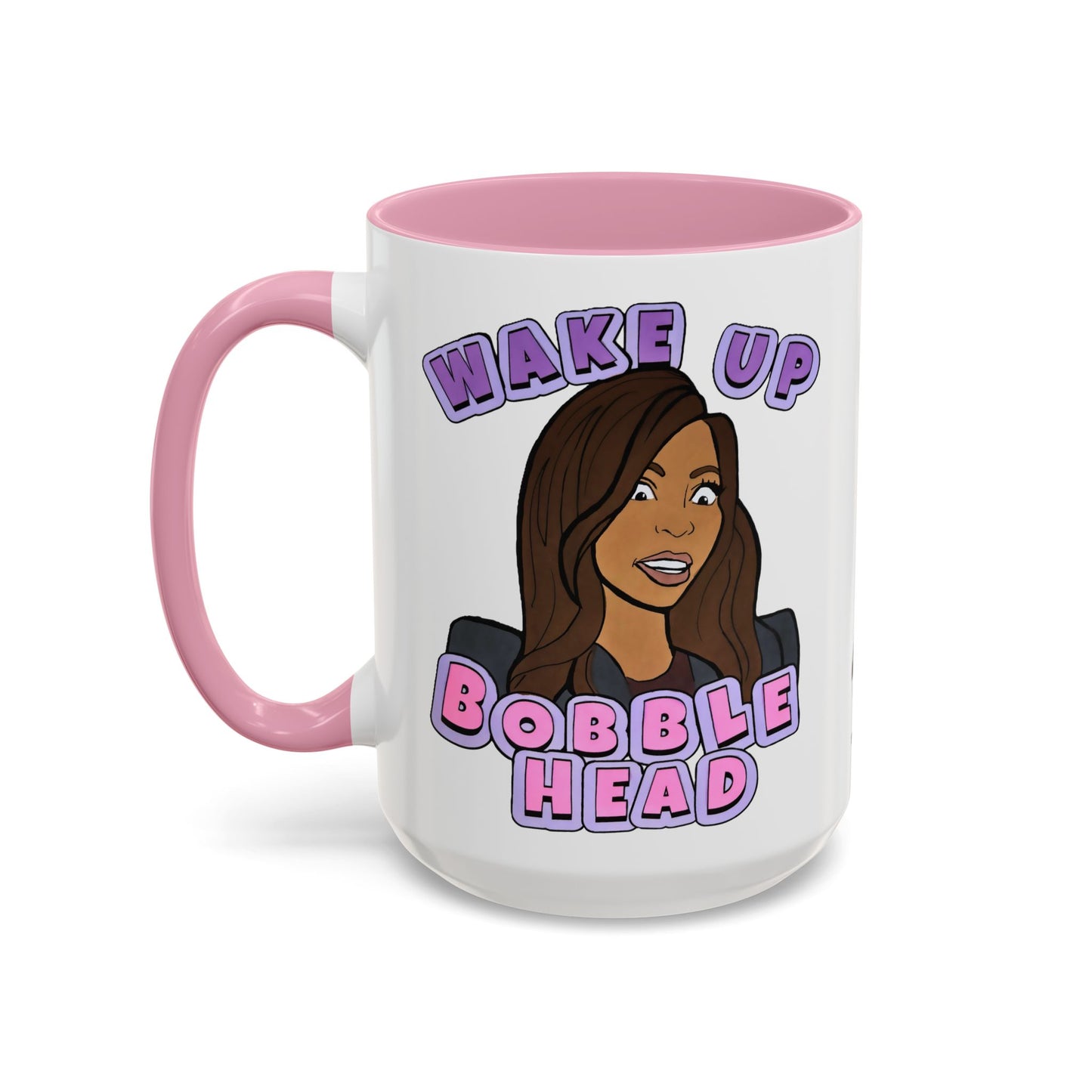 RHOSLC "Wake Up Bobblehead!", Ceramic Mug, (11oz, 15oz) featuring Mary Cosby