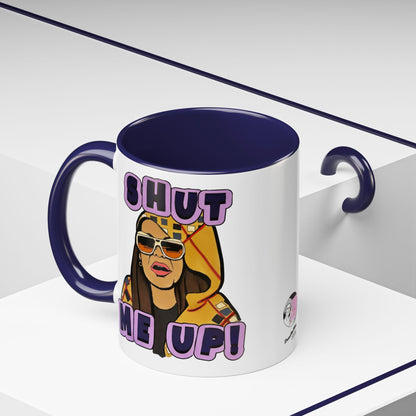 RHOSLC Shut Me Up!, Ceramic Mug, (11oz, 15oz) Featuring Mary Cosby