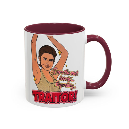 Traitors Lisa, Iconic, Legendary, Traitor!, Ceramic Mug, Various Sizes & Colors, featuring Lisa Rinna