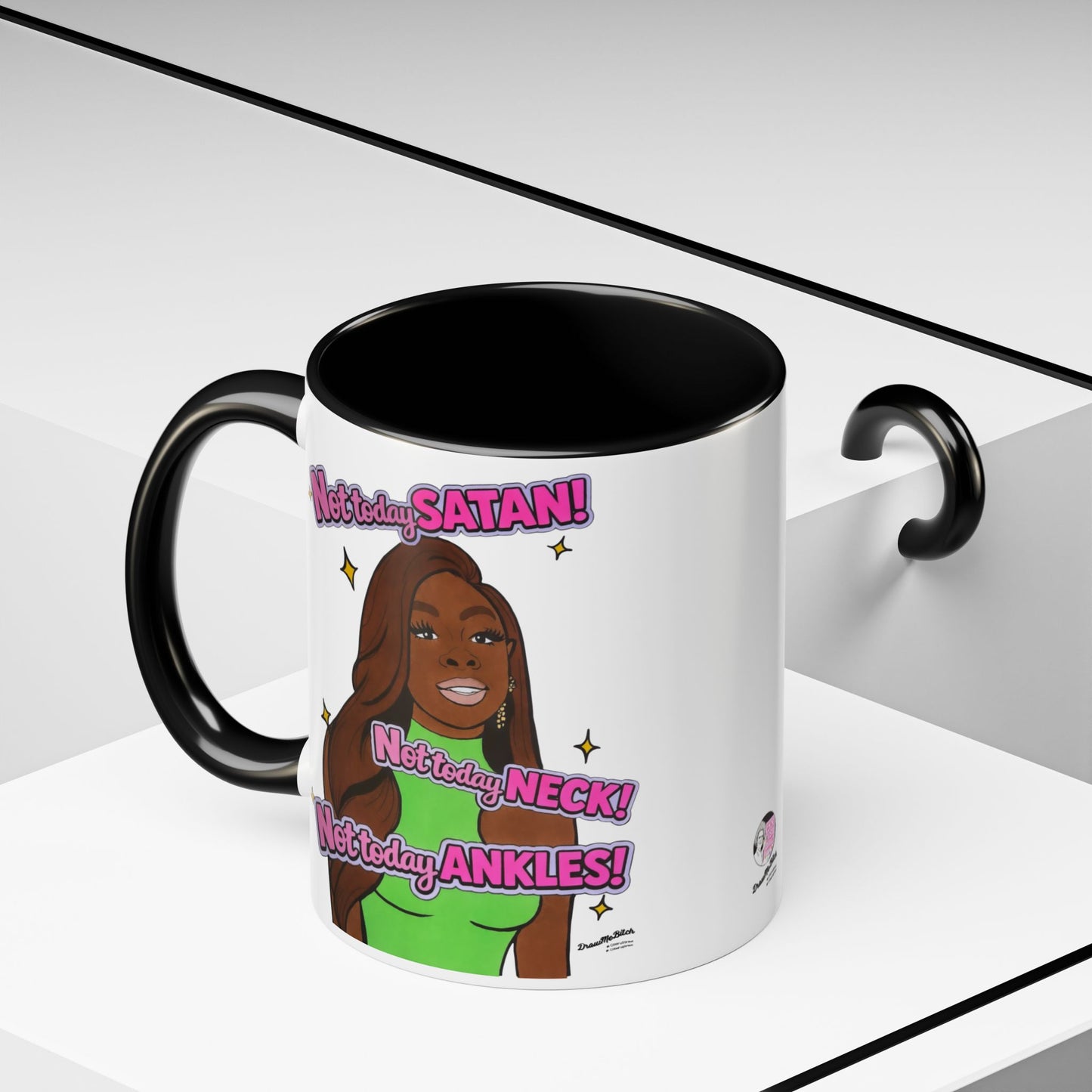 RHOP Candiace Not Today Neck!, Ceramic Mug, Various Sizes & Colors, featuring Candiace Dillard Bassett
