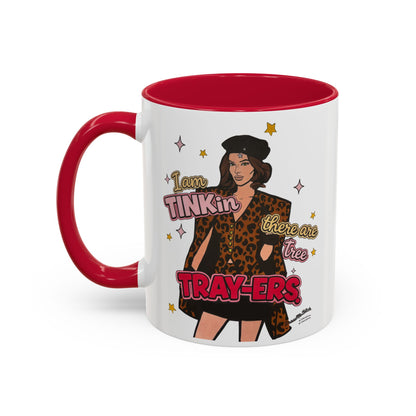Traitors Maura Tinks Tree Tray-ers, Ceramic Mug, Various Sizes & Colors, featuring Maura Higgins