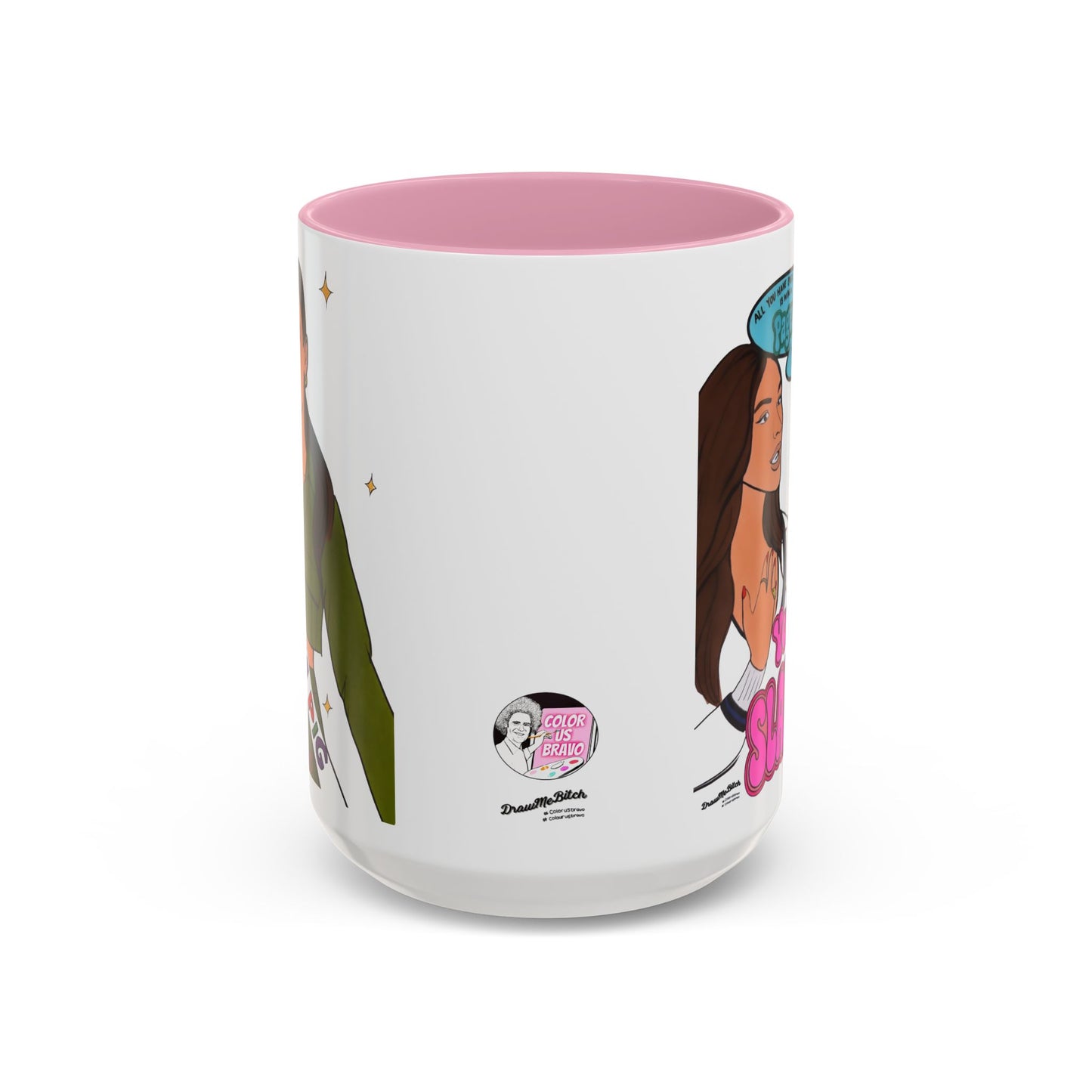 RHORI Kelsey vs. Rosie SLAM PIG, Ceramic Mug, (11oz, 15oz) featuring Kelsey Swanson & Rosie Woods