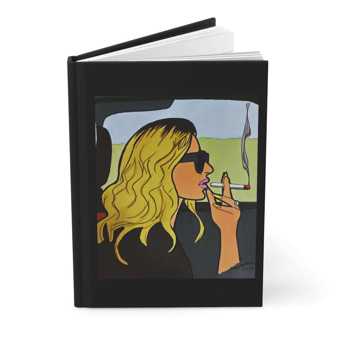 RHOBH Dorit Smoking, Journal featuring Dorit