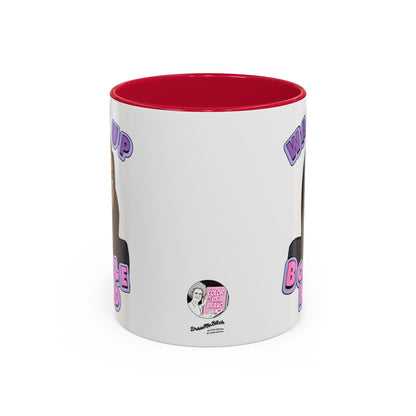 RHOSLC "Wake Up Bobblehead!", Ceramic Mug, (11oz, 15oz) featuring Mary Cosby