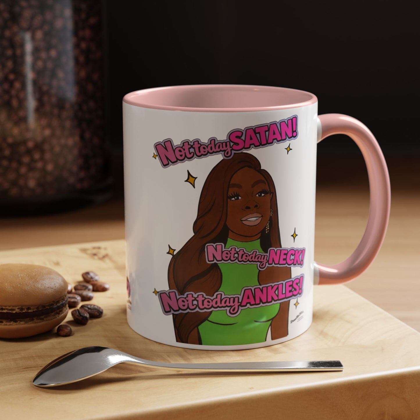 RHOP Candiace Not Today Neck!, Ceramic Mug, Various Sizes & Colors, featuring Candiace Dillard Bassett