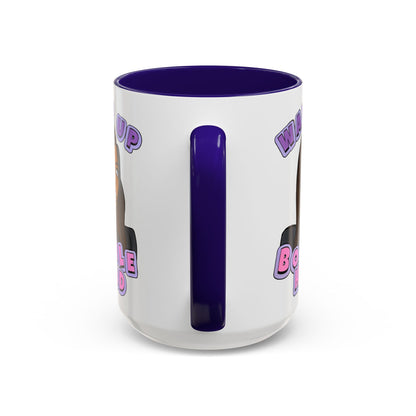 RHOSLC "Wake Up Bobblehead!", Ceramic Mug, (11oz, 15oz) featuring Mary Cosby