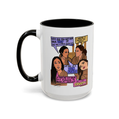 RHOSLC Zen State, Ceramic Mug, (11oz, 15oz)  featuring Lisa Barlow, Angie K, Britani Bateman, and Meredith Marks