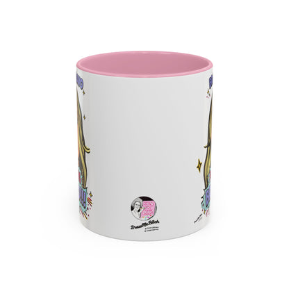 RHOBH Denise Bravo Bravo Bravo, Ceramic Mug, Various Sizes & Colors, featuring Denise Richards