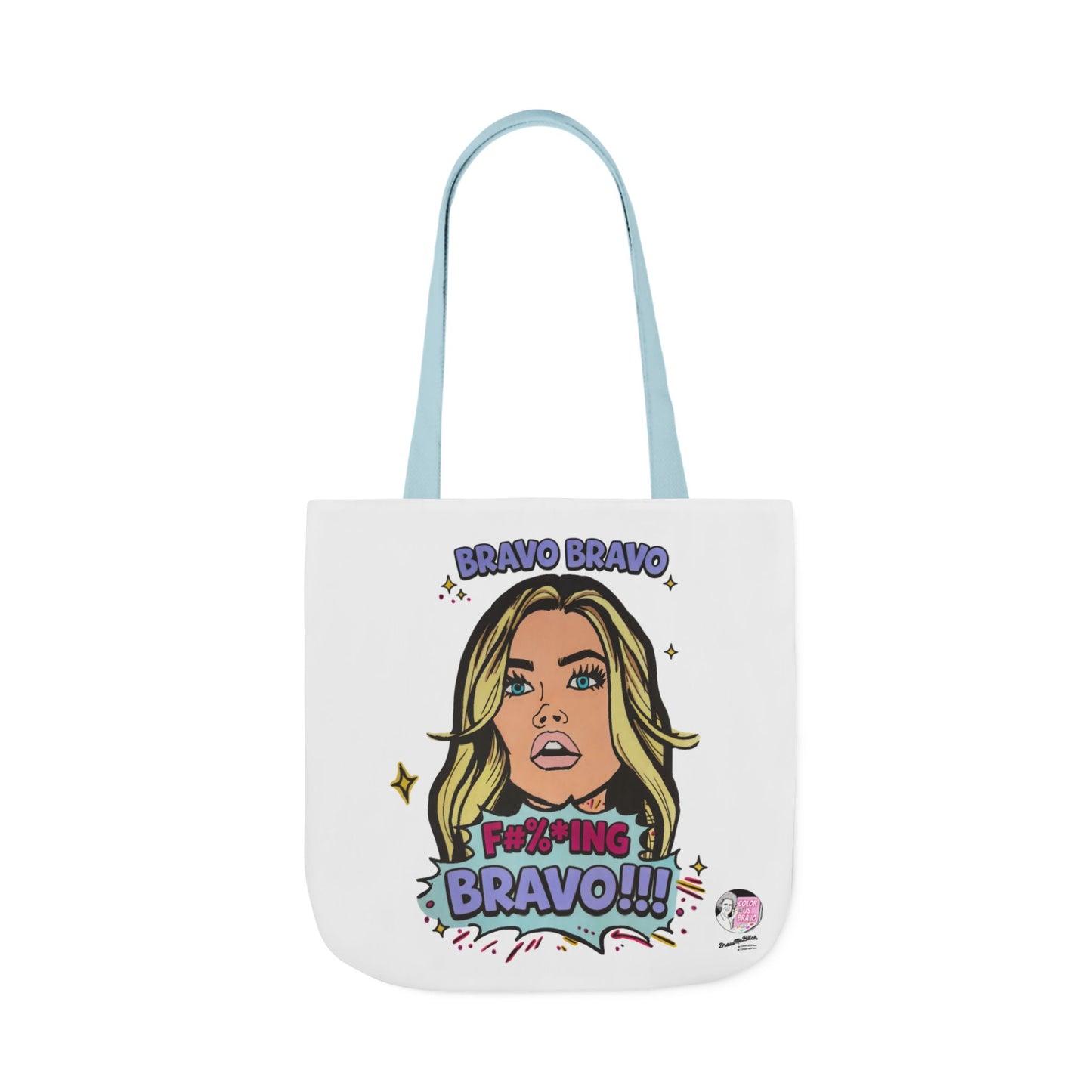 RHOBH Denise Bravo Bravo Bravo, Tote Bag featuring Denise Richards