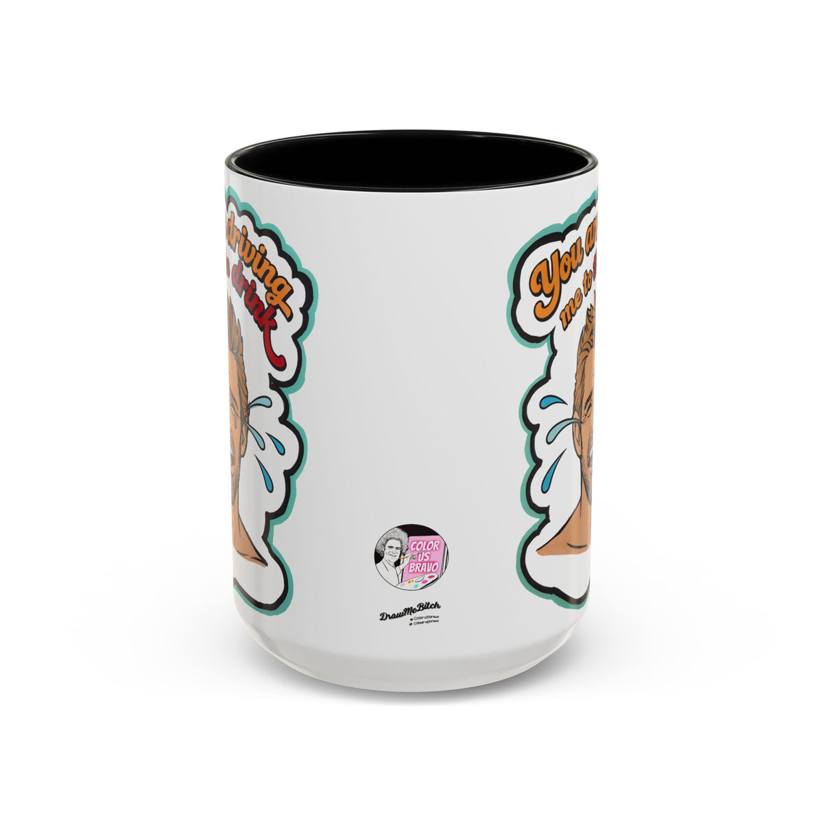 Summer House Kyle Driving to the Drink, Ceramic Mug, (11oz, 15oz) featuring Kyle Cooke