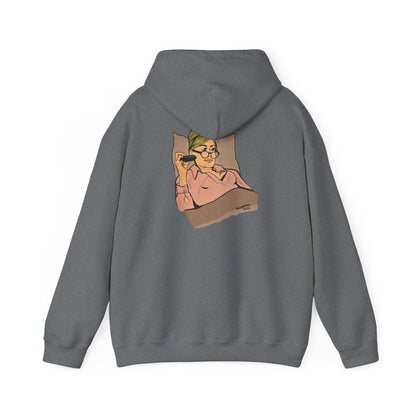 RHONY Sonja in bed with Crown, Unisex Hoodie, featuring Sonja Morgan