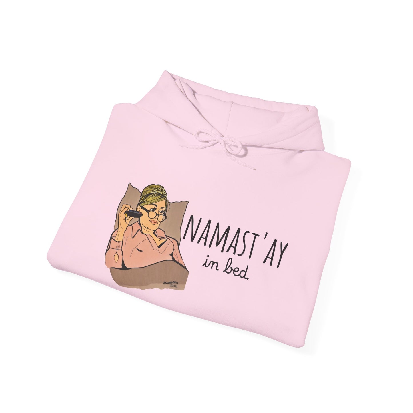 RHONY Sonja in bed with Crown, Unisex Hoodie, featuring Sonja Morgan