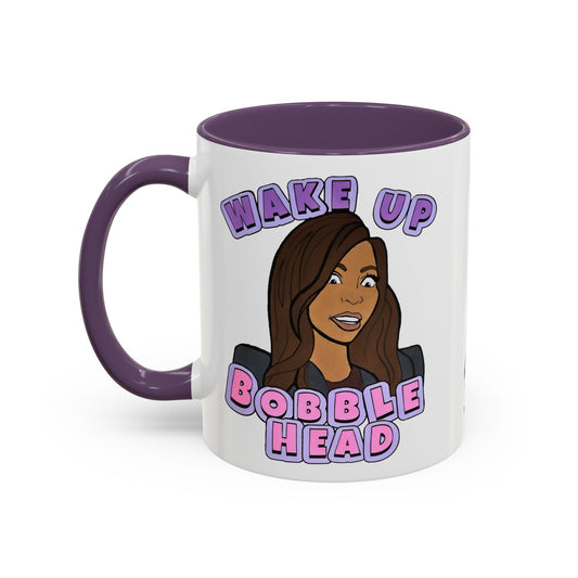 RHOSLC "Wake Up Bobblehead!", Ceramic Mug, (11oz, 15oz) featuring Mary Cosby