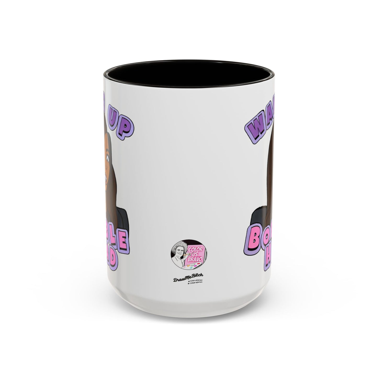 RHOSLC "Wake Up Bobblehead!", Ceramic Mug, (11oz, 15oz) featuring Mary Cosby