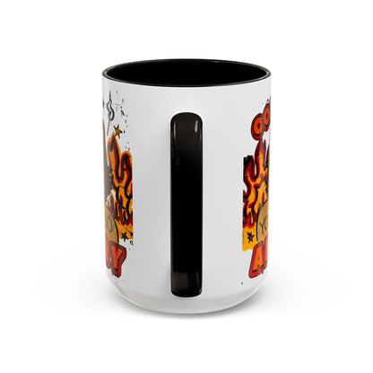 RHOBH, "OOF You're Angry" Ceramic Mug, (11oz, 15oz) featuring Lisa Rinna