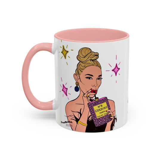 RHOM Marysol Cockies, Ceramic Mug, (11oz, 15oz) featuring Marysol Patton