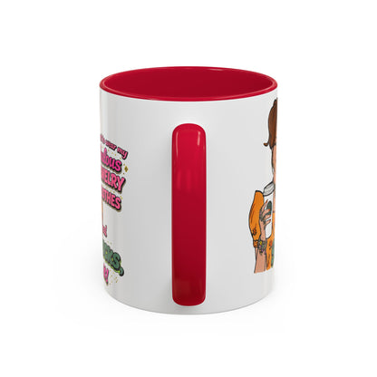 RHOBH Jenn Tilley Jewels and Coffee, Ceramic Mug, Various Sizes & Colors, featuring Jennifer Tilley