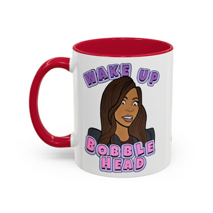 RHOSLC "Wake Up Bobblehead!", Ceramic Mug, (11oz, 15oz) featuring Mary Cosby