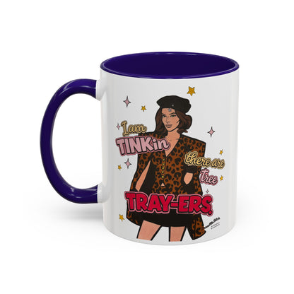 Traitors Maura Tinks Tree Tray-ers, Ceramic Mug, Various Sizes & Colors, featuring Maura Higgins