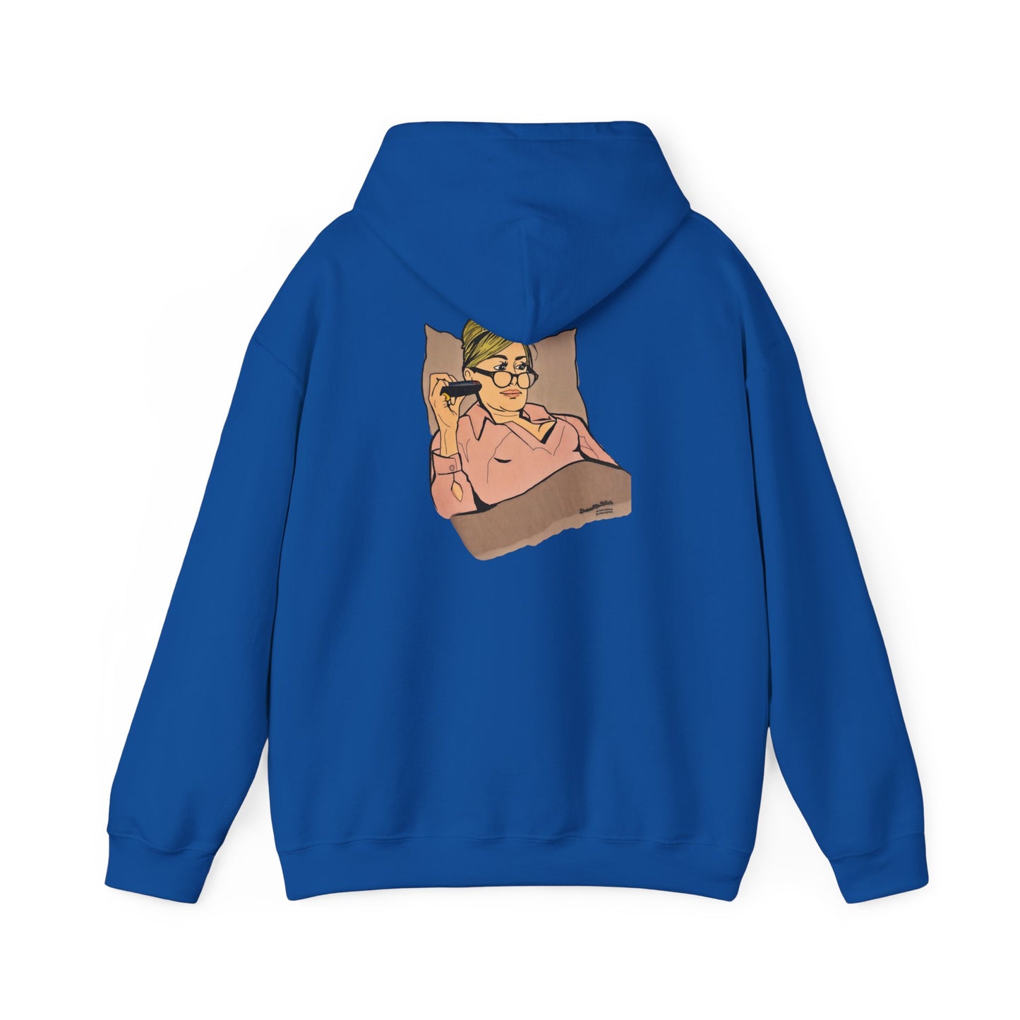 RHONY Sonja in bed with Crown, Unisex Hoodie, featuring Sonja Morgan
