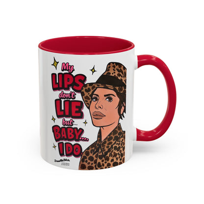 Traitors Lisa Rinna Lips Don't Lie, Ceramic Mug, Various Sizes & Colors