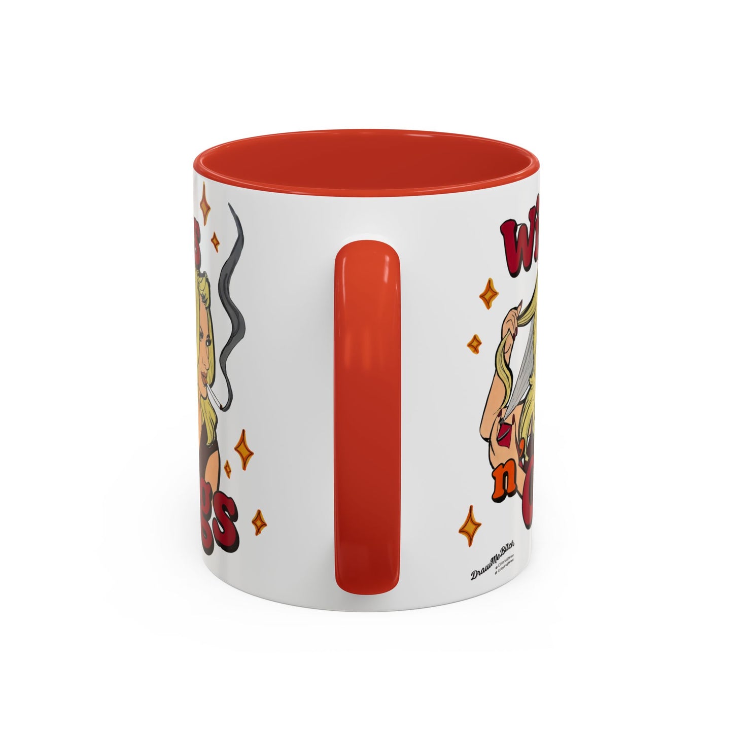 RHOA Kim "Wigs n' Cigs", Ceramic Mug, (11oz, 15oz) Featuring Kim Zolciak