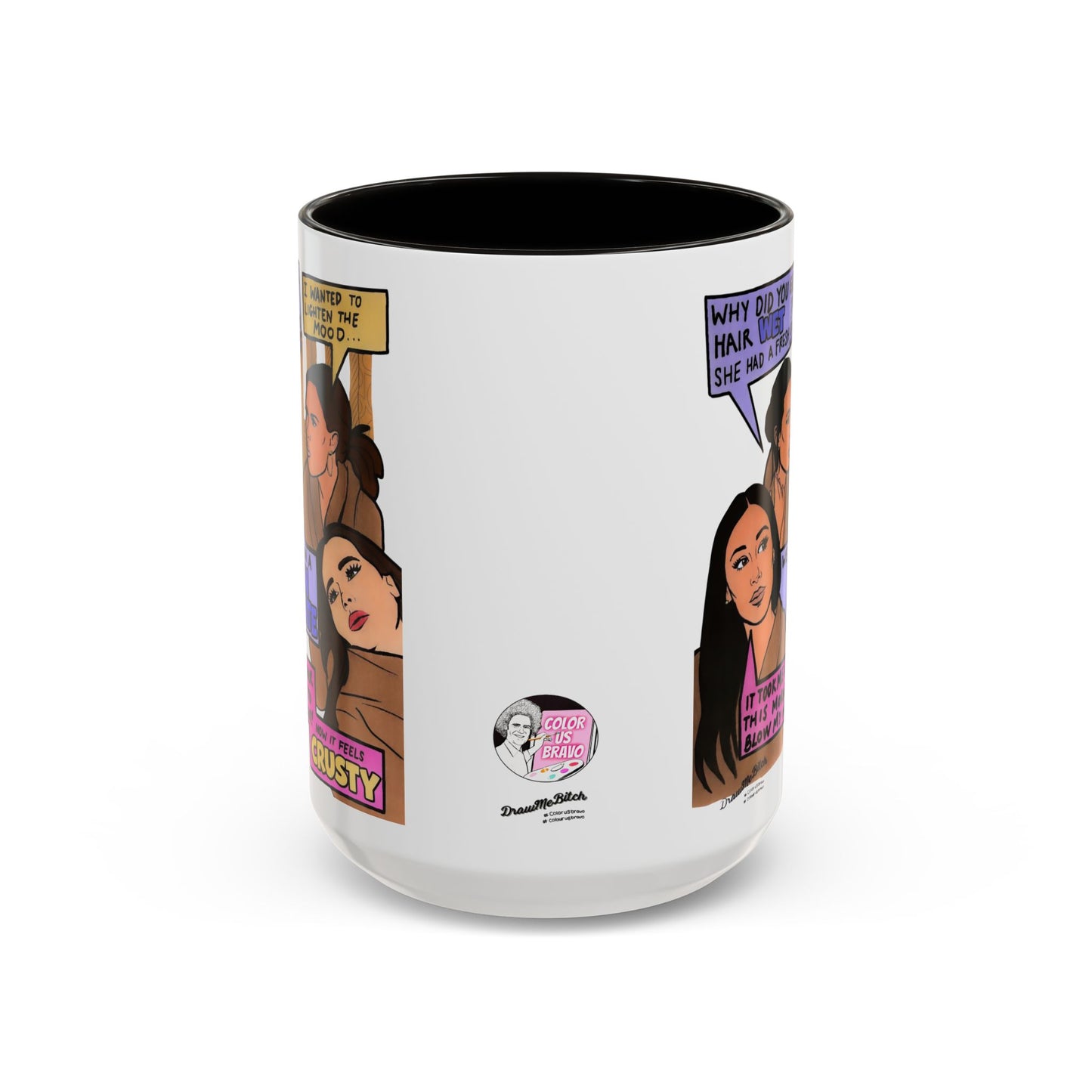 RHOSLC Zen State, Ceramic Mug, (11oz, 15oz)  featuring Lisa Barlow, Angie K, Britani Bateman, and Meredith Marks