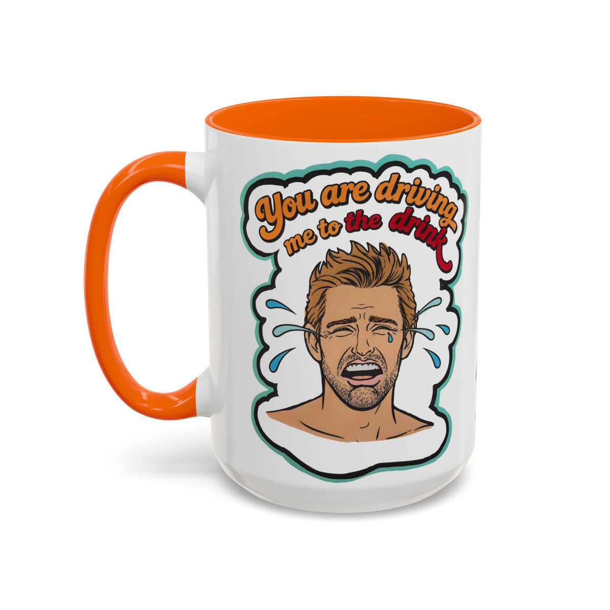 Summer House Kyle Driving to the Drink, Ceramic Mug, (11oz, 15oz) featuring Kyle Cooke