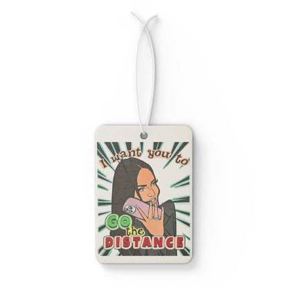 RHOSLC Lisa "Go the Distance" Car Air Freshener - featuring Lisa Barlow