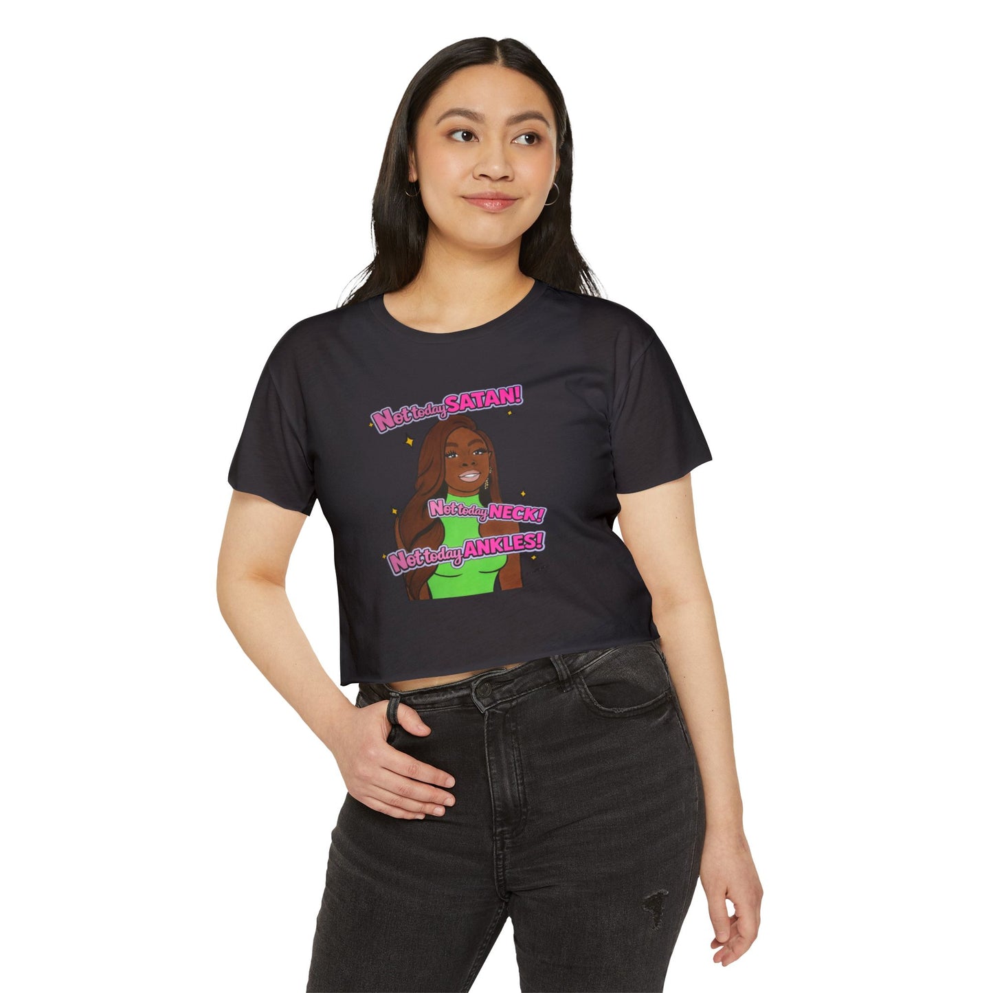 RHOP Candiace Not Today Neck!, Crop Top, Featuring Candiace Dillard Bassett