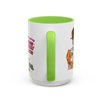 RHOBH Jenn Tilley Jewels and Coffee, Ceramic Mug, Various Sizes & Colors, featuring Jennifer Tilley
