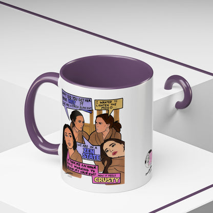 RHOSLC Zen State, Ceramic Mug, (11oz, 15oz)  featuring Lisa Barlow, Angie K, Britani Bateman, and Meredith Marks