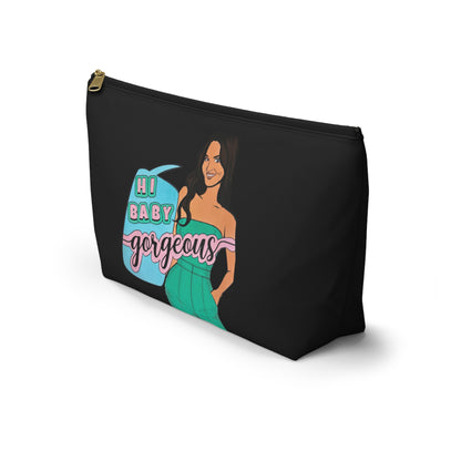 RHOSLC "Hey Baby Gorgeous" - Accessory Pouch w T-bottom featuring Lisa Barlow