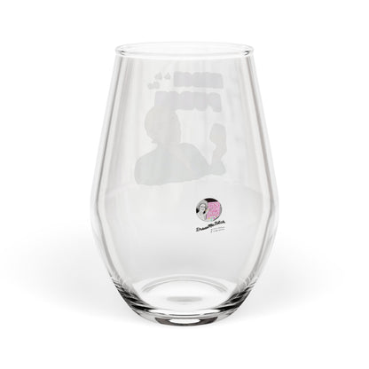 RHOBH "Merce Is In The Purse", 12oz Stemless Wine Glass, featuring Erika Jayne