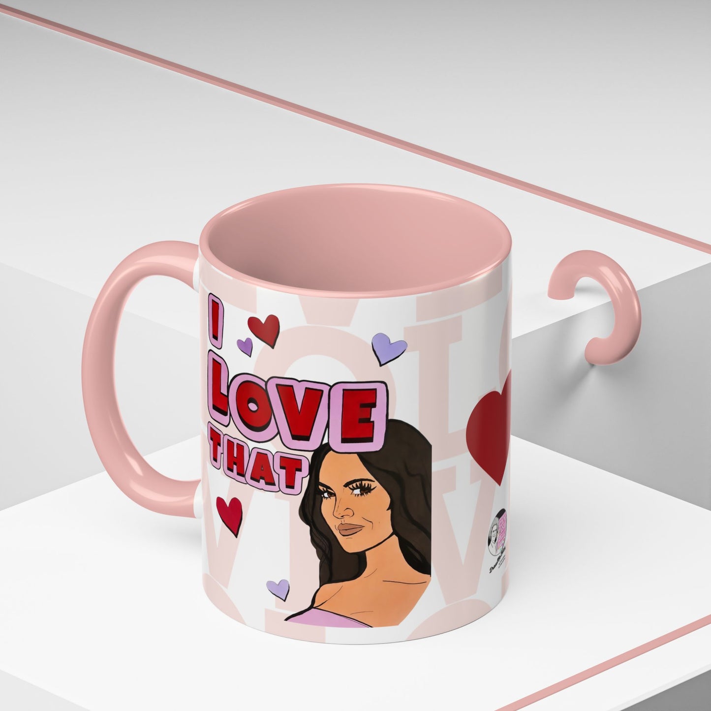 RHOSLC Lisa "Love That" Ceramic Mug, (11oz, 15oz)  featuring Lisa Barlow