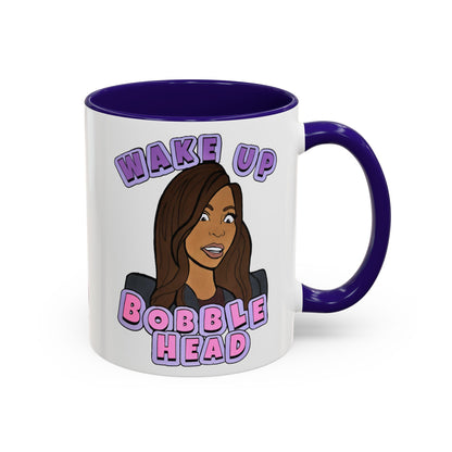 RHOSLC "Wake Up Bobblehead!", Ceramic Mug, (11oz, 15oz) featuring Mary Cosby