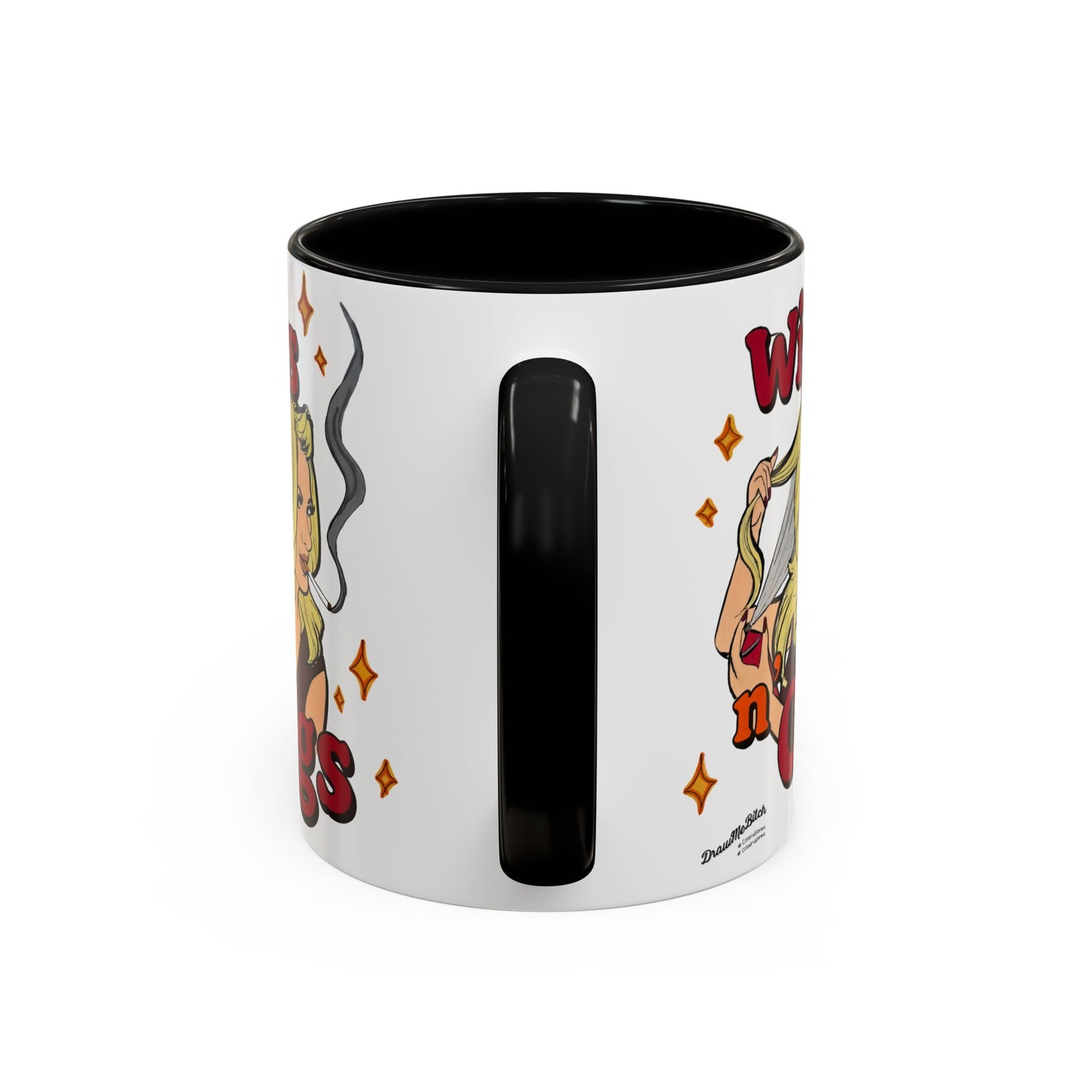 RHOA Kim "Wigs n' Cigs", Ceramic Mug, (11oz, 15oz) Featuring Kim Zolciak