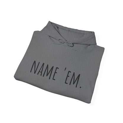 RHOBH Kyle vs. Sutton "NAME 'EM", Unisex Hoodie, featuring Kyle Richards and Sutton Stracke