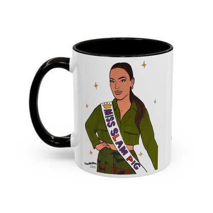 RHORI Kelsey vs. Rosie SLAM PIG, Ceramic Mug, (11oz, 15oz) featuring Kelsey Swanson & Rosie Woods