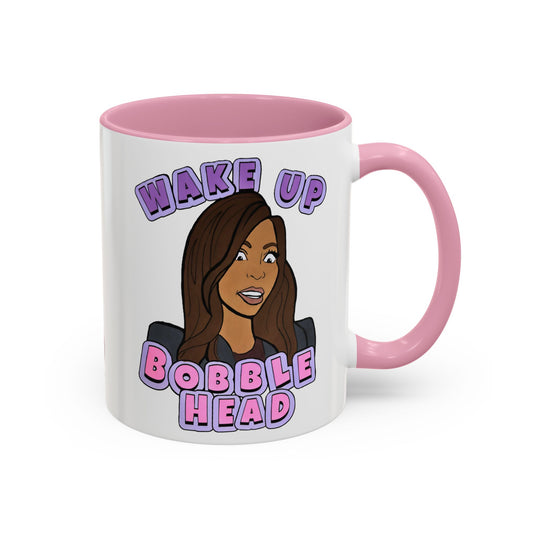RHOSLC "Wake Up Bobblehead!", Ceramic Mug, (11oz, 15oz) featuring Mary Cosby
