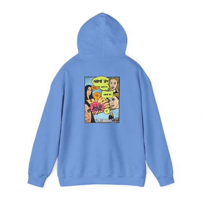 RHOBH Kyle vs. Sutton "NAME 'EM", Unisex Hoodie, featuring Kyle Richards and Sutton Stracke