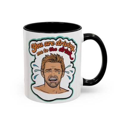 Summer House Kyle Driving to the Drink, Ceramic Mug, (11oz, 15oz) featuring Kyle Cooke