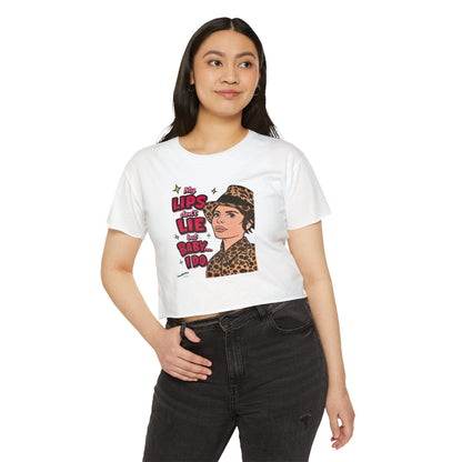 Traitors Lisa Lips Don't Lie, Crop Top, Featuring Lisa Rinna
