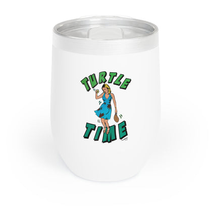 RHONY Turtle Time, featuring Ramona Singer, 12oz Wine Tumbler
