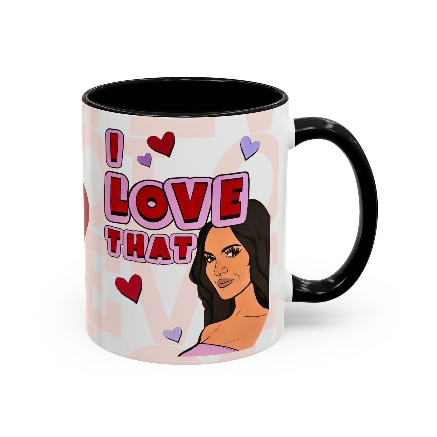 RHOSLC Lisa "Love That" Ceramic Mug, (11oz, 15oz)  featuring Lisa Barlow