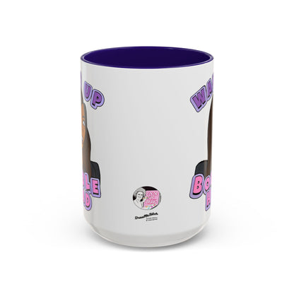 RHOSLC "Wake Up Bobblehead!", Ceramic Mug, (11oz, 15oz) featuring Mary Cosby