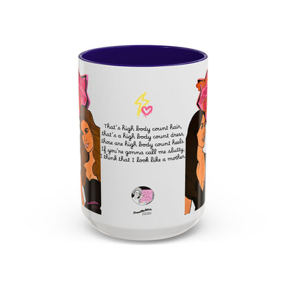 RHOSLC High Body Count Hair, Ceramic Mug, (11oz, 15oz) Featuring Angie K & Britani Bateman